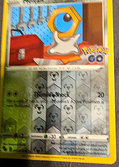 2022 Pokémon Go #045 Meltan — front