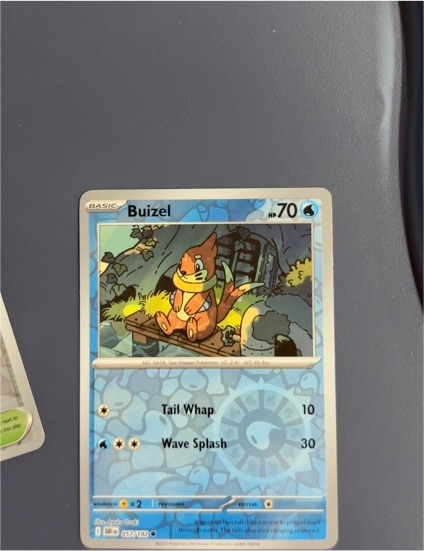 2025 Pokémon #057 Buizel — front