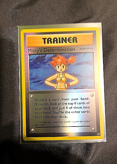 2016 Pokémon XY Evolutions #80 Misty's Determination — front