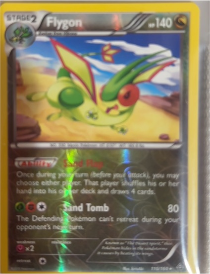 2015 Pokémon Primal Clash #110 Flygon — front