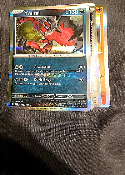 2023 Pokémon TCG Paradox Rift #118 Yveltal — front