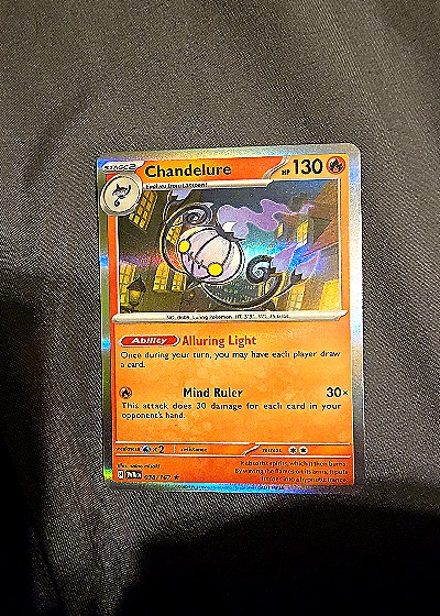 2024 Pokémon Scarlet & Violet Twilight Masquerade #38 Chandelure — front