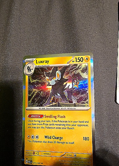 2023 Pokémon Scarlet & Violet Paldea Evolved #071 Luxray — front