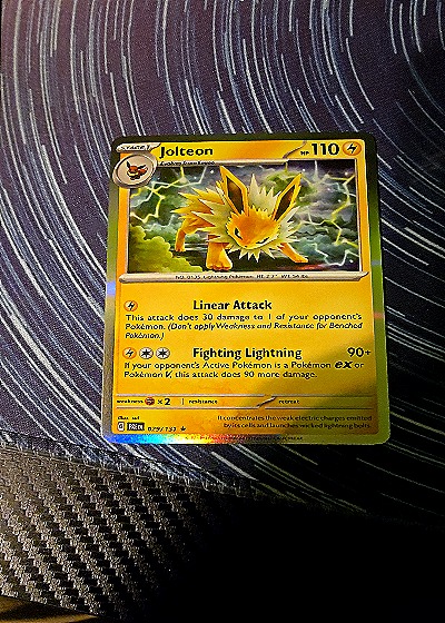 2021 Pokémon TCG Prismatic Evolutions #029 Jolteon — front