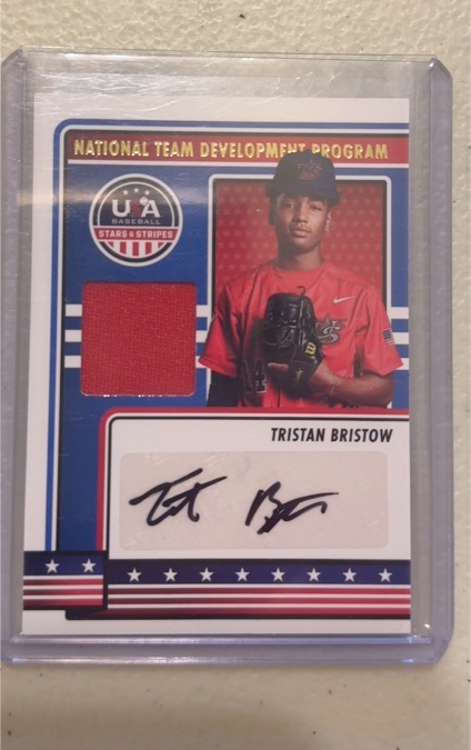 2023 Panini USA Baseball Stars & Stripes #NTDP-TR Tristan Bristow — front