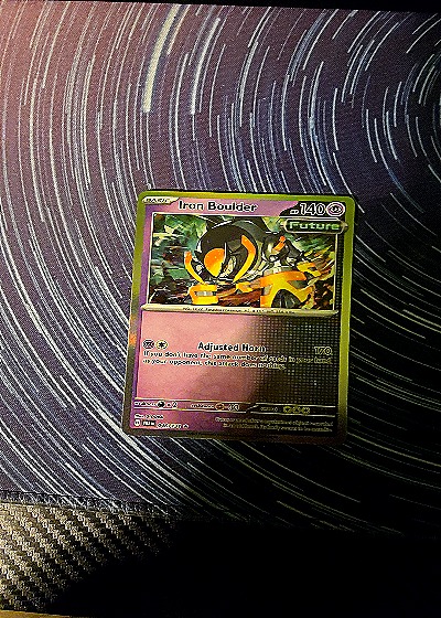 2022 Pokémon TCG Sv: Prismatic Evolutions #046 Iron Boulder — front