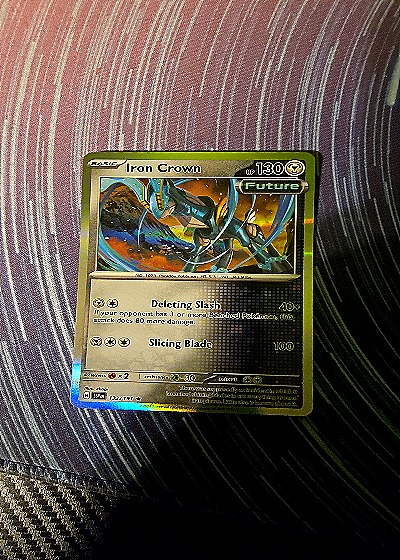 2024 Pokémon TCG Surging Sparks #132 Iron Crown — front
