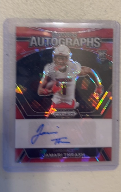 2024 Panini Prizm Draft Picks #DPA-JTH Jamari Thrash — front