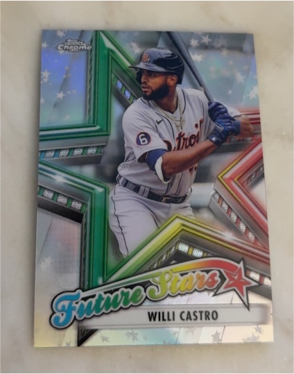 2021 Topps Chrome Future Stars #FS-13 Willi Castro — front