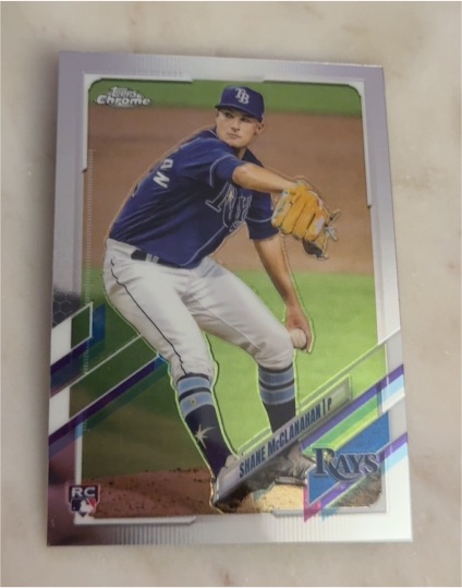 2021 Topps Chrome #23 Shane McClanahan — front