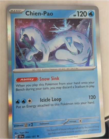 2024 Surging Sparks #056/191 Chien-Pao — front