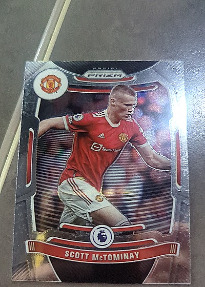 2021-22 Panini Prizm Premier League #280 Scott McTominay — front