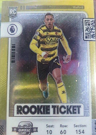 2021-22 Panini Chronicles Contenders Optic #81 Ismaila Sarr Rookie Ticket — front