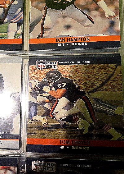 1990 Pro Set #87 Tom Thayer — front