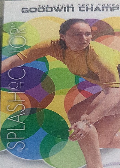 2023 Upper Deck Goodwin Champions #140 Carissa Moore Splash of Color — front