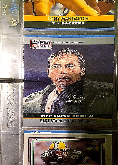 1990 Pro Set #2 Bart Starr — front