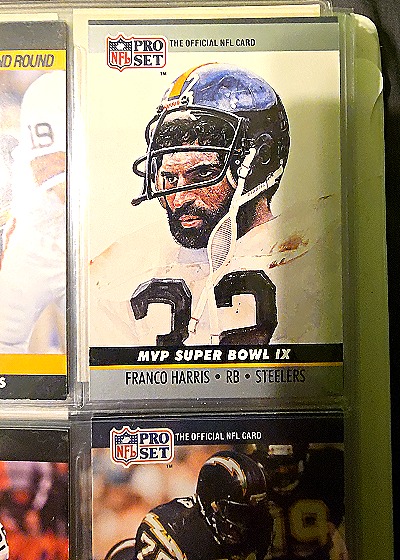 1990 Pro Set #9 Franco Harris — front