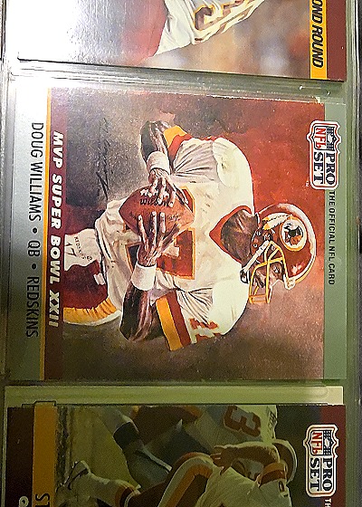 1990 Pro Set #22 Doug Williams — front