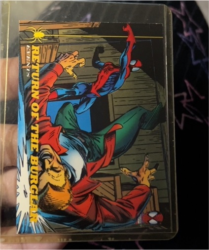 1994 Fleer The Amazing Spider-Man #147 Return of the Burglar — front
