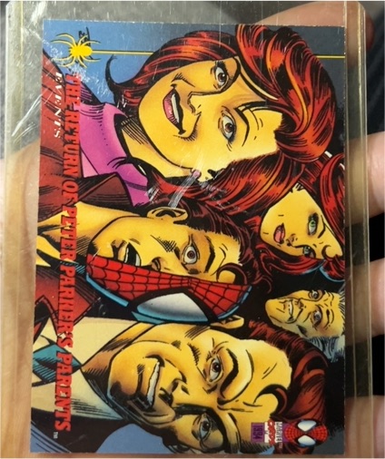 1994 Fleer Amazing Spider-Man #145 The Return Of Peter's Parents — front