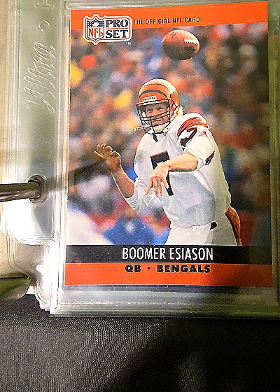 1990 Pro Set #463 Boomer Esiason — front