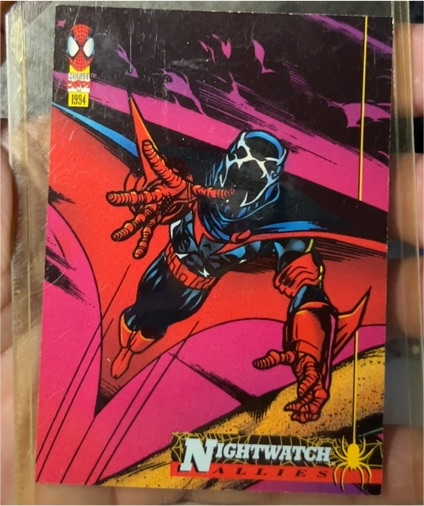 1994 Fleer The Amazing Spider-Man #74 Nightwatch — front