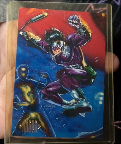 1994 SkyBox DC Master Series #75 Argus — front