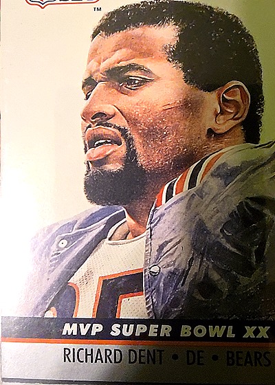 1990 Pro Set Super Bowl MVP #20 Richard Dent — front