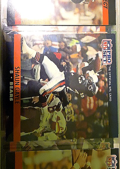 1991 Pro Set #S Shaun Gayle — front