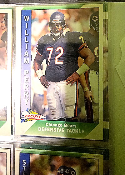 1991 Pacific #52 William Perry — front
