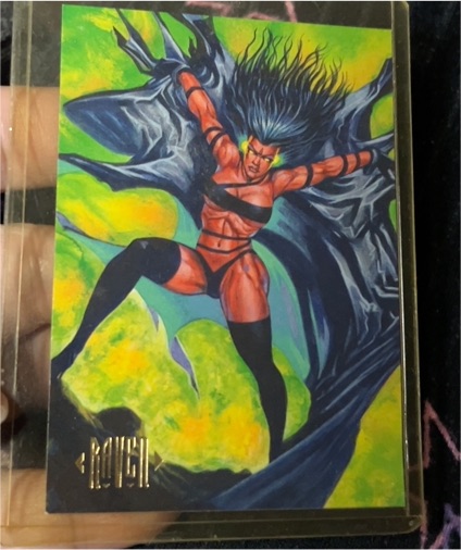 1994 SkyBox DC Master Series #39 Raven — front