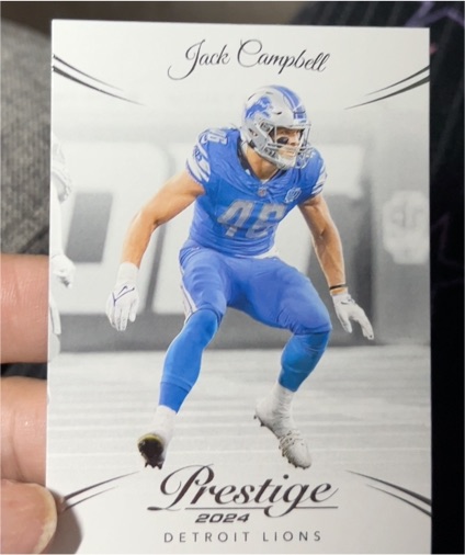 2024 Panini Prestige #102 Jack Campbell — front