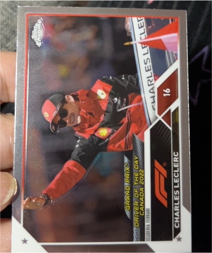 2023 Topps Chrome Formula 1 #174 Charles Leclerc — front