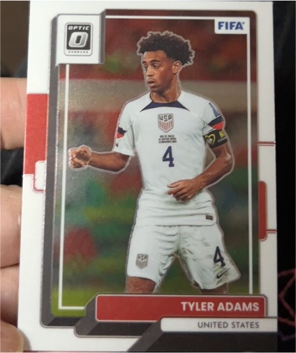 2022-23 Donruss Optic #173 Tyler Adams — front