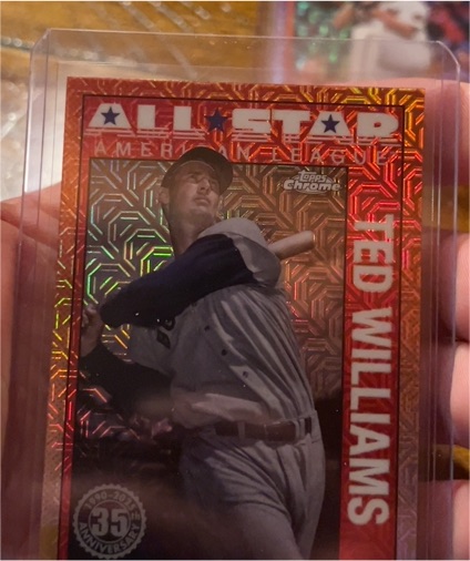 2025 Topps Series 2 #90ASC-8 Ted Williams — front