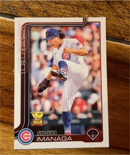 2025 Topps Series 2 #473 Shota Imanaga — front