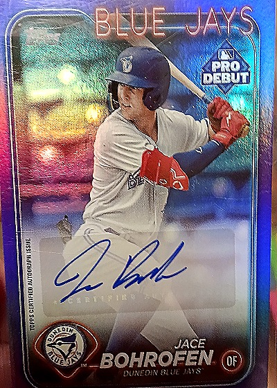 2024 Topps Pro Debut #PD-143 Jace Bohrofen — front