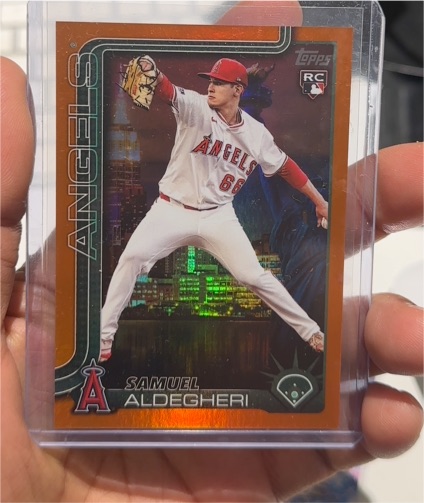 2025 Topps Series 2 #438 Samuel Aldegheri — front