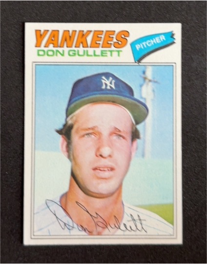 1977 Topps #15 Don Gullett — front