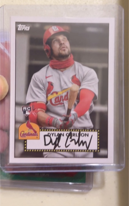 2021 Topps 1952 Topps Redux #T52-33 Dylan Carlson — front