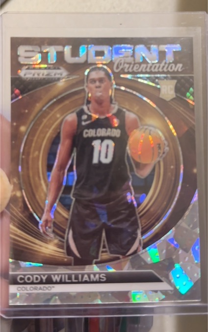 2024 Panini Prizm Draft Picks #23 Cody Williams Student Orientation — front