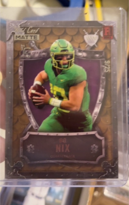 2023 Wild Card Matte #WW-BN Bo Nix — front