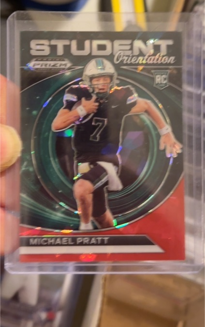 2024 Panini Prizm Draft Picks #SO-MP Michael Pratt Student Orientation — front