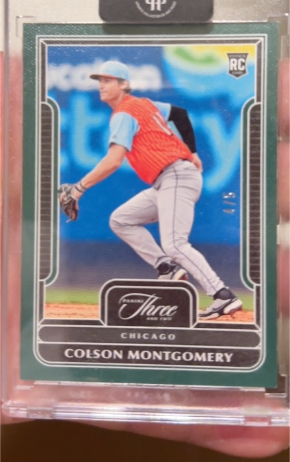 2023 Panini Three and Two #4/5 Colson Montgomery — front