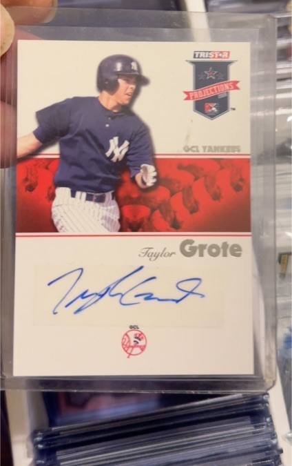 2008 TRISTAR PROjections #6 Taylor Grote — front
