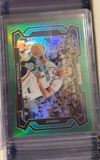 2023-24 Panini Prizm #216 Stephon Castle — front