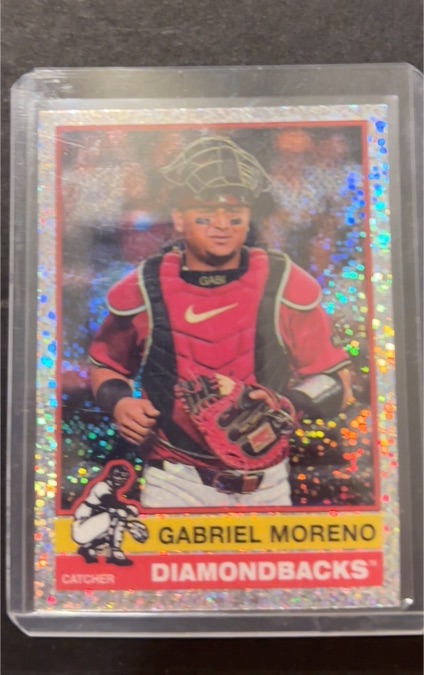 2025 Topps Heritage #498 Gabriel Moreno — front