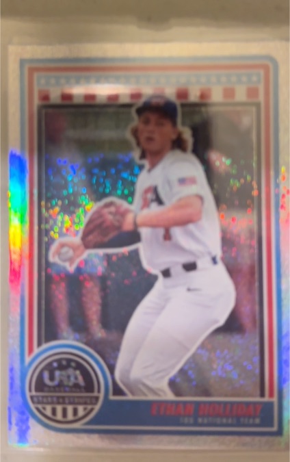 2025 Panini Stars and Stripes #14 Ethan Holliday — front