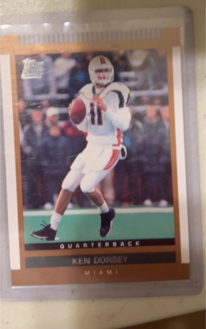 2003 Topps Draft Picks & Prospects #157 Ken Dorsey — front
