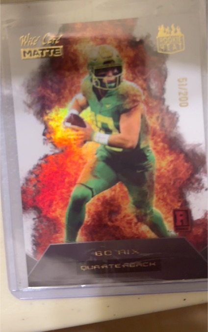 2023 Wild Card Matte #RH-BN Bo Nix — front